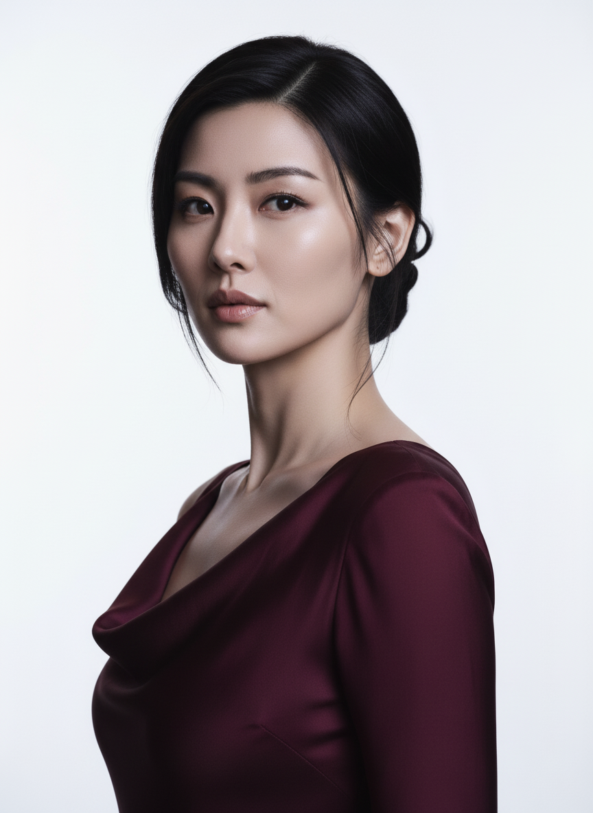 Diana — studio, low angle