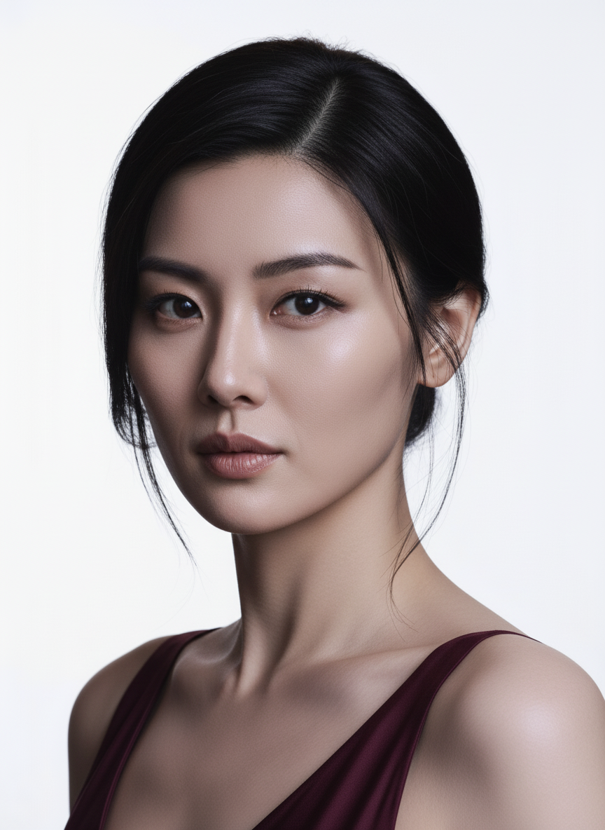 Diana — studio, serious expression