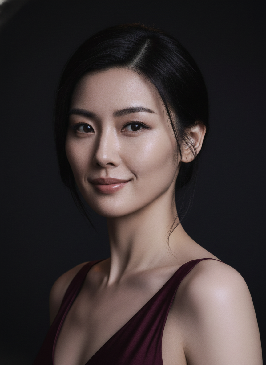 Diana — warm mask expression