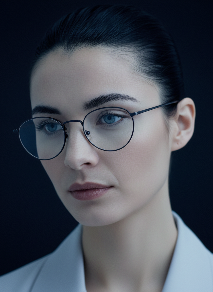 Elena — low angle, authority