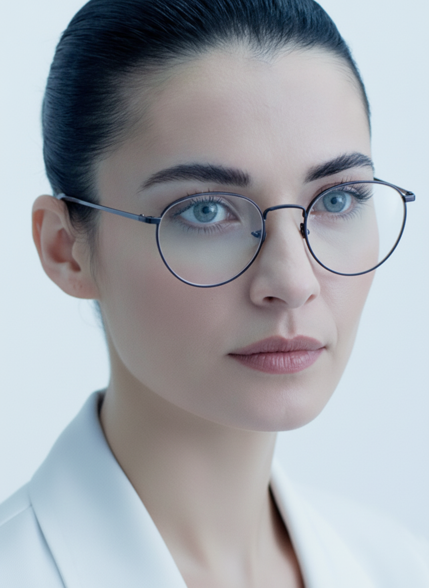 Elena — studio, low angle