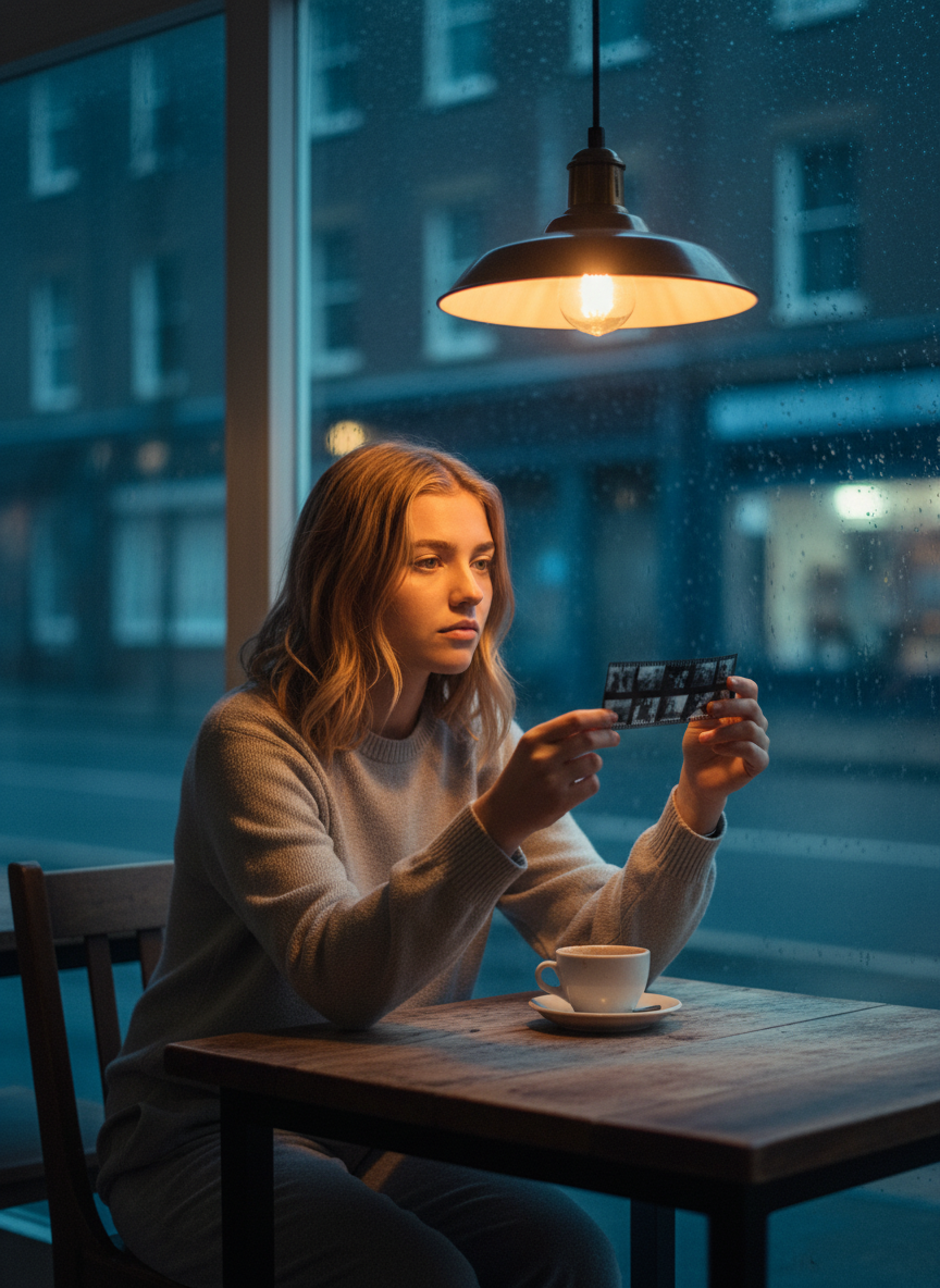 Mila — cafe, studying negatives