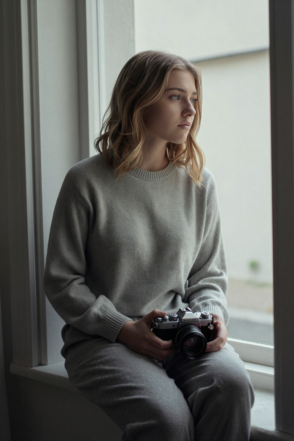 Mila — window, waiting