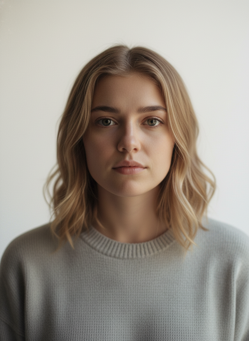 Mila — studio, natural expression