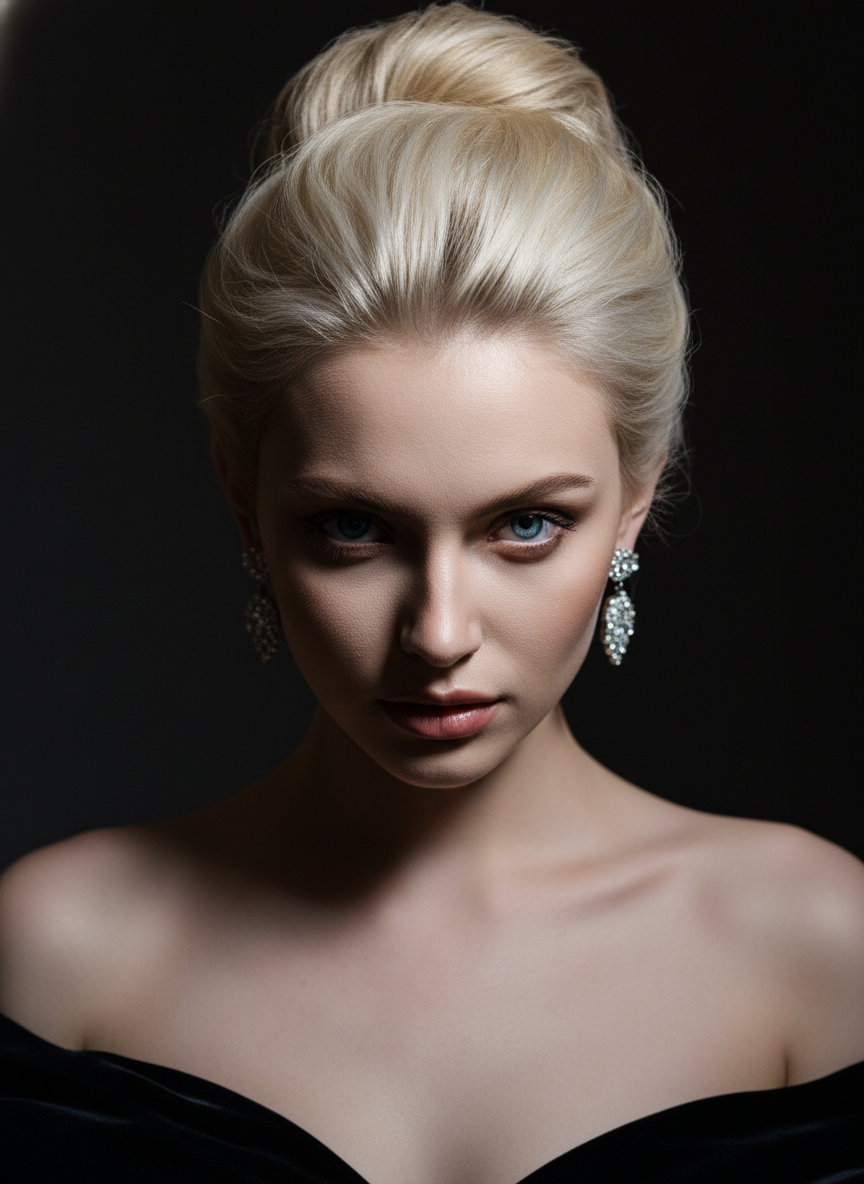 Vera — commanding gaze from below