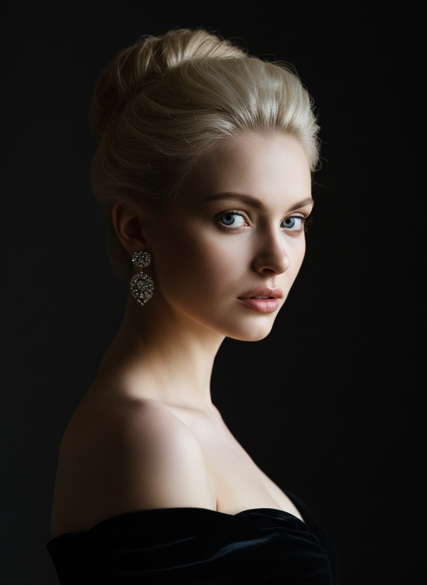 Vera — face closeup three-quarter right