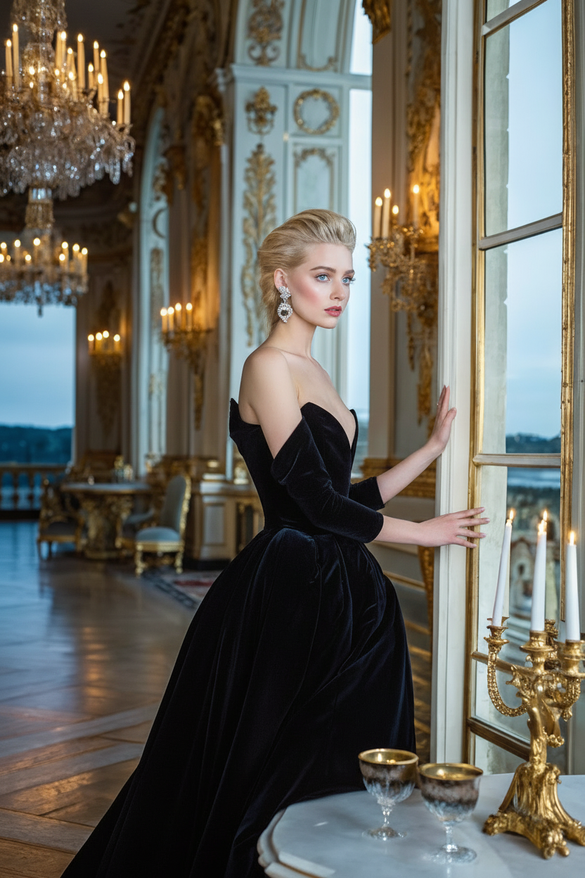 Vera — side profile at window