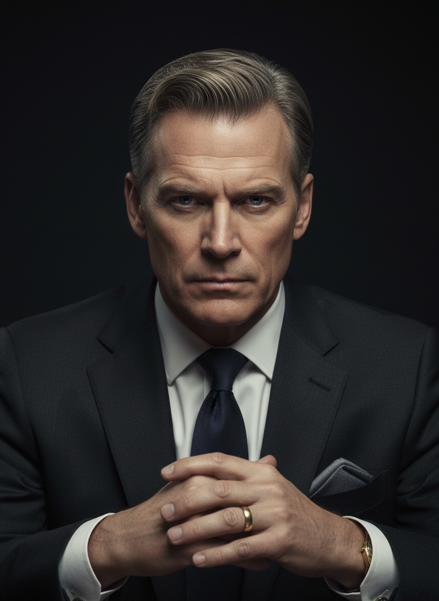 Victor — cold stare