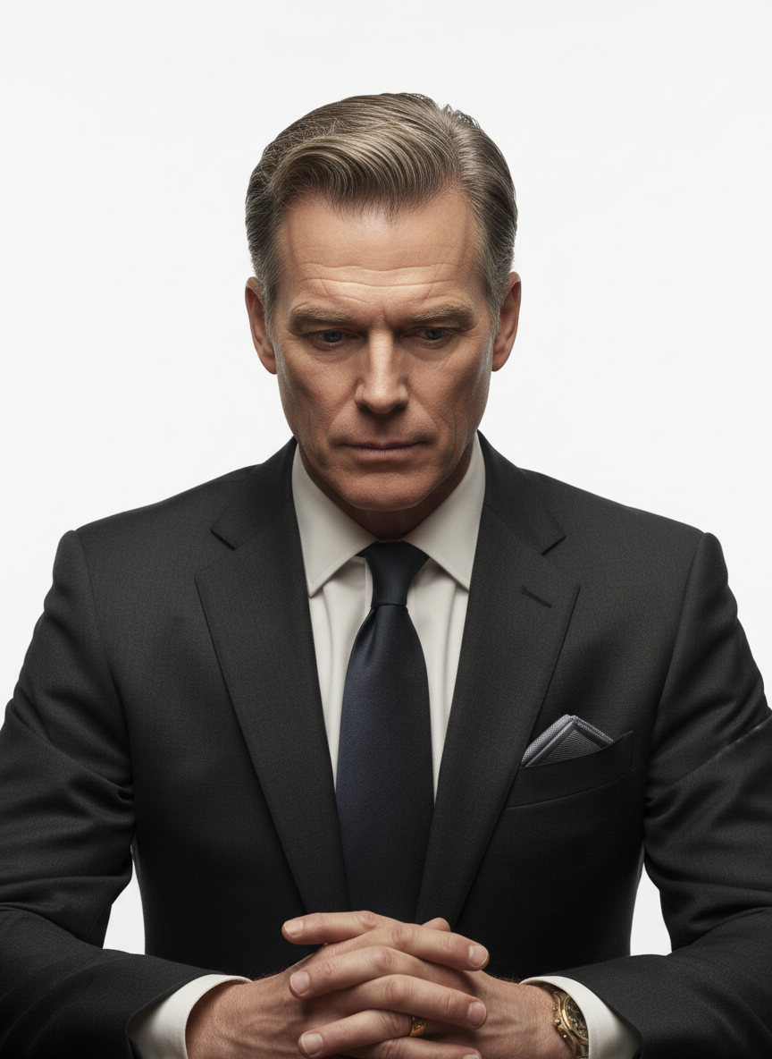 Victor — studio, low angle