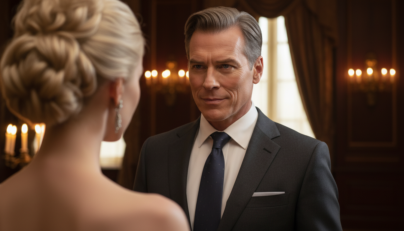 Victor — over Vera's shoulder